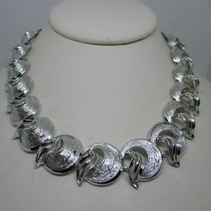 Coro Silver Tone Necklace